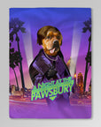 'A Night At The Pawsbury' Personalized Pet Blanket