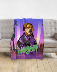 'A Night At The Pawsbury' Personalized Pet Blanket