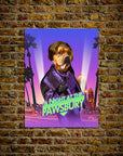 'A Night At The Pawsbury' Personalized Pet Poster