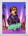 'A Night At The Pawsbury' Personalized Pet Poster