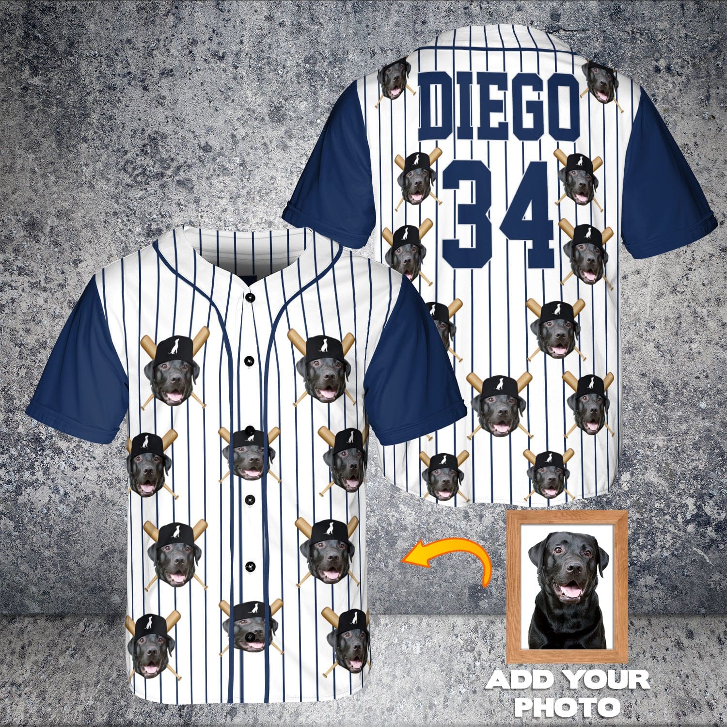 Atlanta Dogs Custom Baseball Jersey