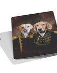 'Admiral and Captain' Personalized 2 Pet Playing Cards