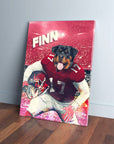 'Alabama Doggos' Personalized Pet Canvas
