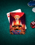 'Aladogg' Personalized Pet Playing Cards