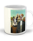 'American Pawthic' Personalized 2 Pet Mug