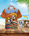 Custom Hawaiian Shirt (The Amigos) (1-7 Pets)