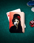 'Amy Doghouse' Personalized Pet Playing Cards