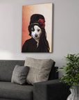 'Amy Doghouse' Personalized Pet Canvas