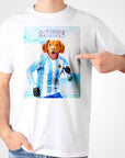'Argentina Doggos Soccer' Personalized Pet T-Shirt