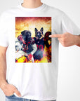 Camiseta personalizada para 2 mascotas 'Arizona Doggos' 