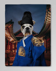 'The Asian Emperor' Personalized Pet Blanket