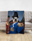 'The Asian Emperor' Personalized Pet Blanket