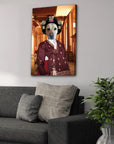 'The Asian Empress' Personalized Pet Canvas