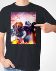'Atlanta Doggos' Personalized 2 Pet T-Shirt