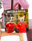 'Austria Doggos' Personalized 2 Pet Tote Bag