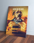 Barking Bad: Personalized Pet Canvas
