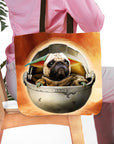 'Baby Yodogg' Personalized Tote Bag