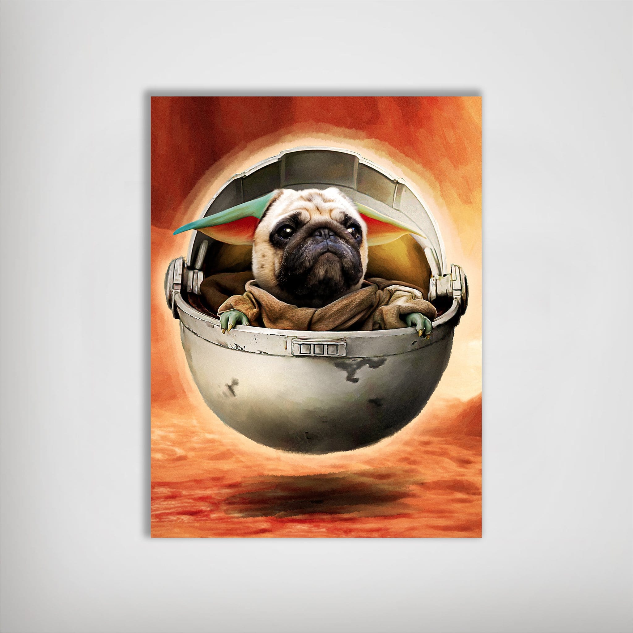 &#39;Baby Yodogg&#39; Personalized Dog Poster