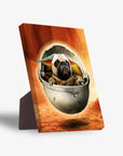 'Baby Yodogg' Personalized Pet Standing Canvas