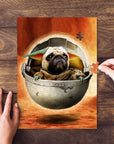 'Baby Yodogg' Personalized Dog Puzzle