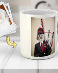 'The Bagpiper' Personalized Pet Mug
