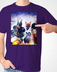 Camiseta personalizada para 2 mascotas 'Baltimore Doggos' 