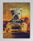 'Barking Bad' Personalized Pet Blanket