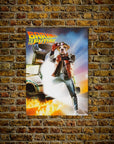 'Bark to the Future' Personalized Dog Poster