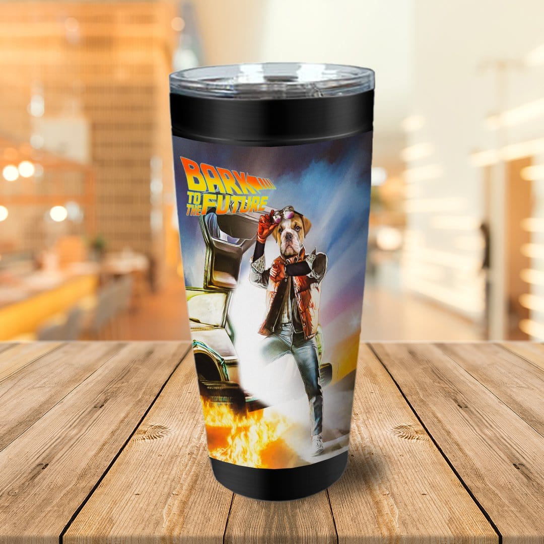&#39;Bark to the Future&#39; Personalized Tumbler