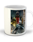 'Bat Dog & Robpaw' Personalized 2 Pet Mug