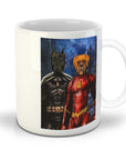 'Batdog & Flash Doggo' Personalized 2 Pet Mug