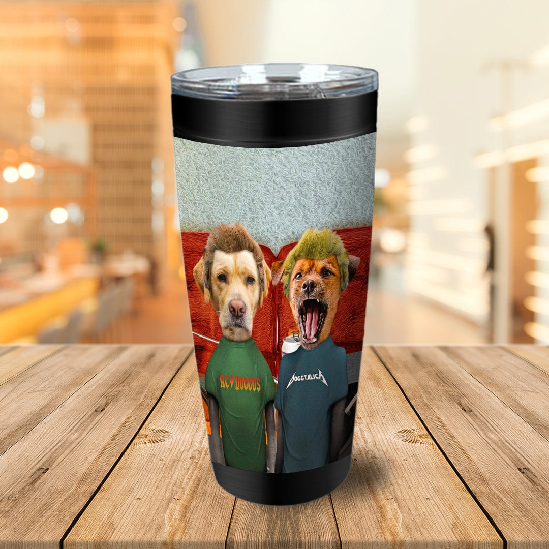 &#39;Beavis and Buttsniffer&#39; Personalized 2 Pet Tumbler