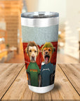 'Beavis and Buttsniffer' Personalized 2 Pet Tumbler