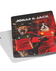 'Belgium Doggos' Personalized 2 Pet Playing Cards