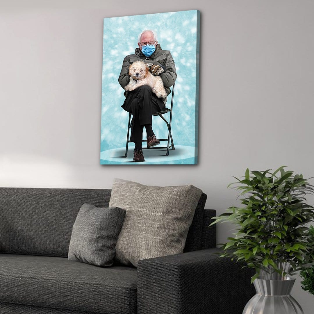 &#39;Bernard and Pet&#39; Personalized Canvas