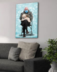 'Bernard and Pet' Personalized Canvas