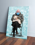 'Bernard and Pet' Personalized Canvas