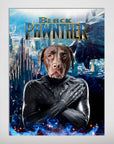 'Black Pawnther' Personalized Pet Poster