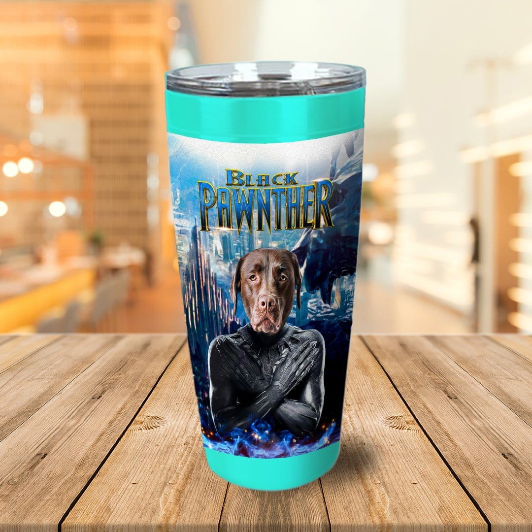 &#39;Black Pawnther&#39; Personalized Tumbler