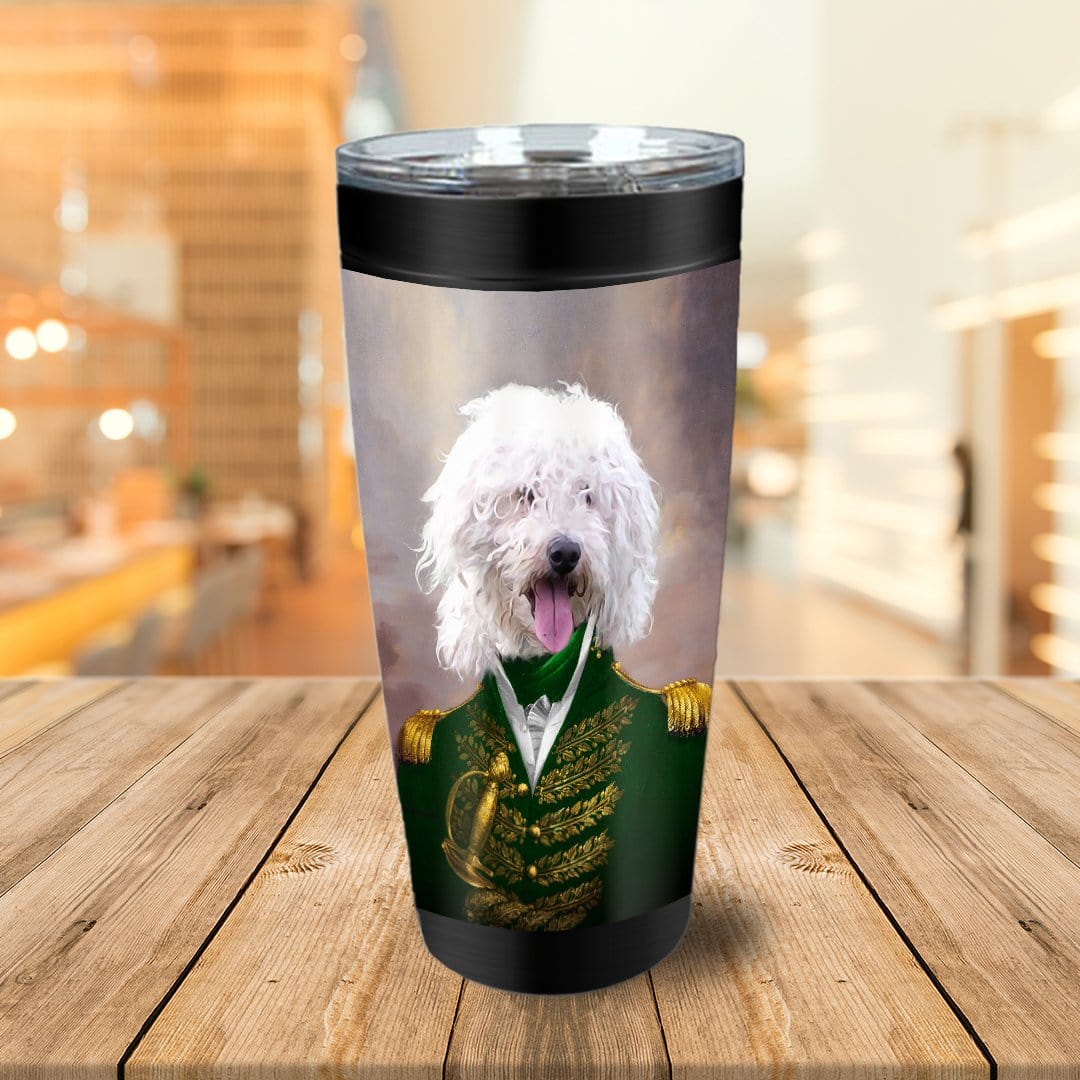 &#39;The Green Admiral&#39; Personalized Tumbler