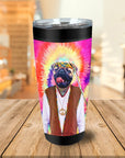 'The Hippie (Male)' Personalized Tumbler