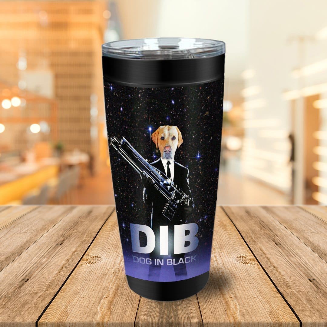 Cats in Black Personalized 2 Pet Tumbler