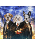 'Harry Doggers' Personalized 3 Pet Blanket