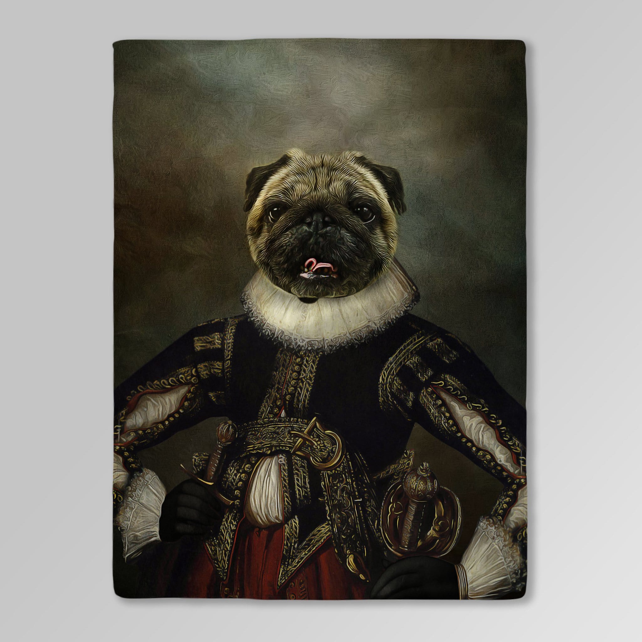 &#39;William Dogspeare&#39; Personalized Pet Blanket