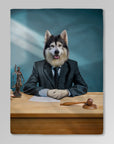 'The Lawyer' Personalized Pet Blanket
