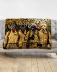 'Dog Busters' Personalized 4 Pet Blanket