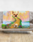 'The Rainbow Bridge' Personalized Pet Blanket