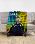 'Sweden Doggos Soccer' Personalized Pet Blanket