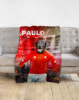 'Switzerland Doggos Soccer' Personalized Pet Blanket