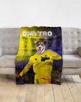 'Ukraine Doggos Euro Football' Personalized Pet Blanket